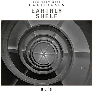 Pre Made Album Cover Fuscous Gray a black and white photo of a circular object