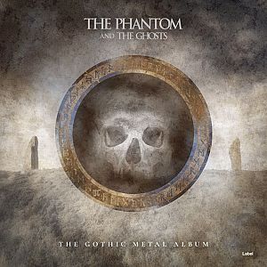 Pre Made Album Cover Sandstone a painting of a skull in a circle