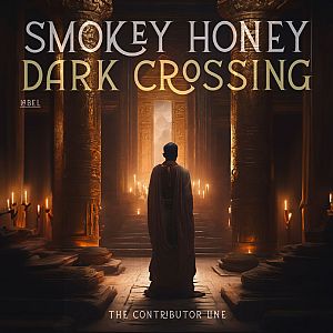 Pre Made Album Cover Oil a movie poster for smokey honey dark crossing