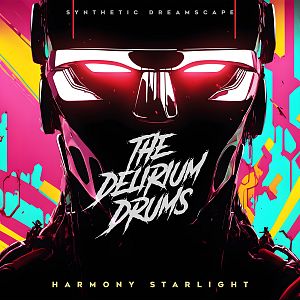 Pre Made Album Cover Night Rider the delirium drums