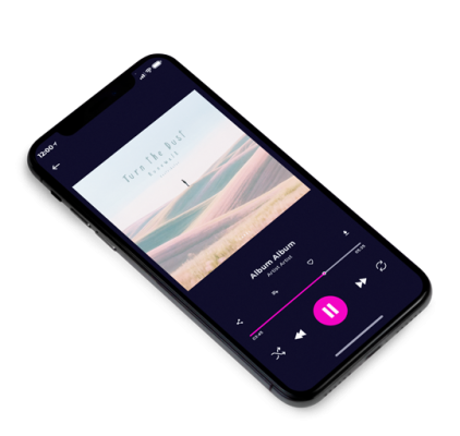 album cover 3d image Swirl