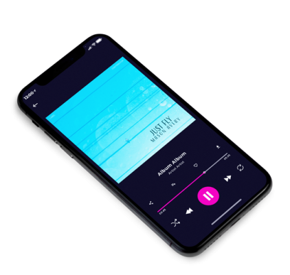 Premade Album Cover 3D View Malibu