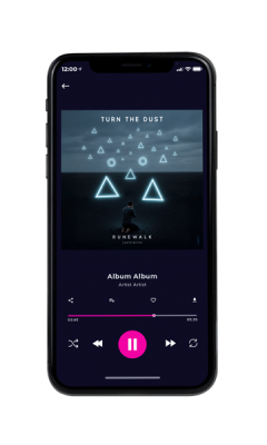 album cover on a phone view Mirage
