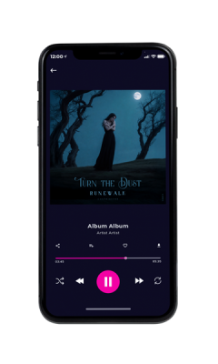 album cover on a phone view Bunker