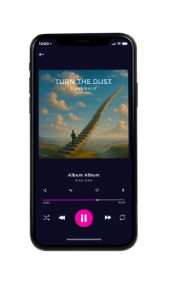 album cover on a phone view Corduroy