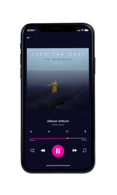 album cover on a phone view Charade