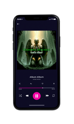 album cover on a phone view Green Kelp