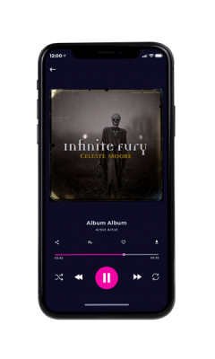 album cover on a phone view Zeus