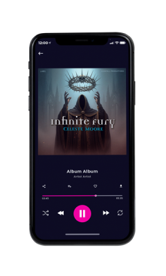 album cover on a phone view Tundora