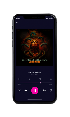 album cover on a phone view Asphalt