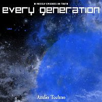 Pre Made Album Cover Cerulean Blue