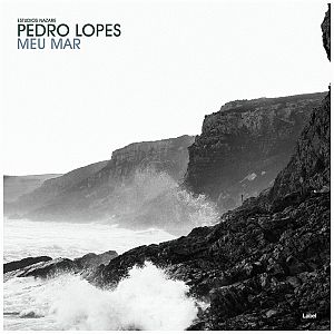Pre Made Album Cover Cape Cod a black and white photo of waves crashing on a rocky shore