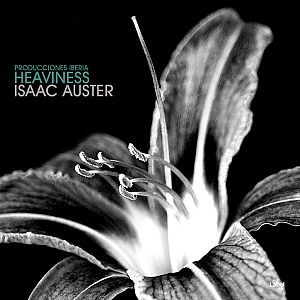 Pre Made Album Cover Silver a black and white photo of a flower