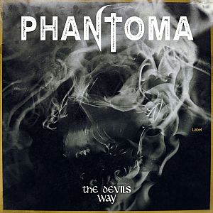 Pre Made Album Cover Shark a black and white photo of a skull in smoke