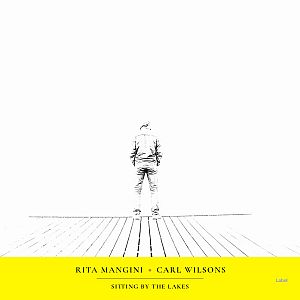 Pre Made Album Cover Yellow a drawing of a man standing in front of a yellow wall