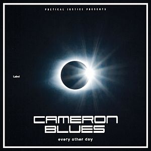 Pre Made Album Cover Bunker a solar eclipse is seen in the dark sky