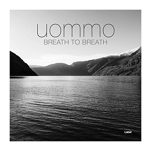 Pre Made Album Cover Silver a large body of water with mountains in the background