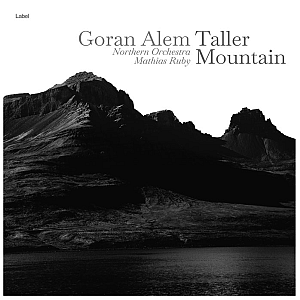 Pre Made Album Cover Cod Gray a black and white photo of a mountain range