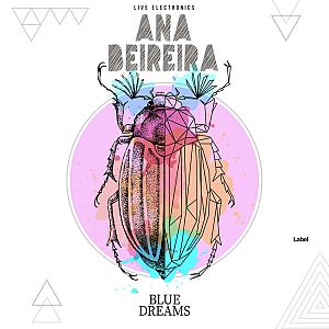 Pre Made Album Cover Melanie a drawing of a beetle on a white background
