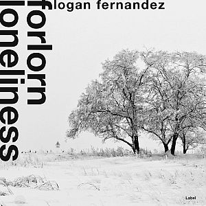 Pre Made Album Cover Alto a black and white photo of two trees in the snow