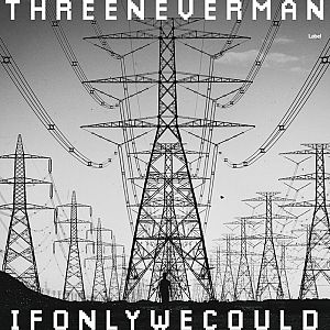 Pre Made Album Cover Silver a black and white photo of power lines