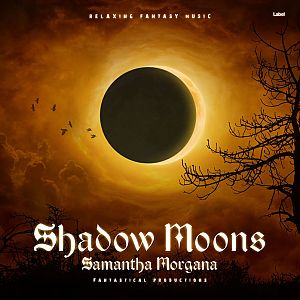 Pre Made Album Cover Rebel a partial solar eclipse seen through the clouds
