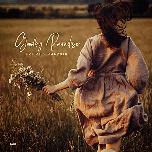 Pre Made Album Cover Old Copper a woman in a field holding a bunch of flowers
