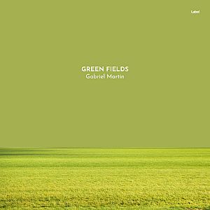 Pre Made Album Cover Olive Green a lone tree in a field of green grass
