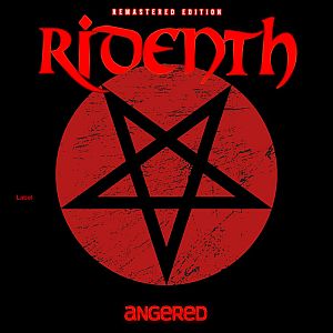 Pre Made Album Cover Thunderbird a red and black pentagramil on a black background