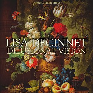 Pre Made Album Cover Bistre a painting of flowers and fruit on a table