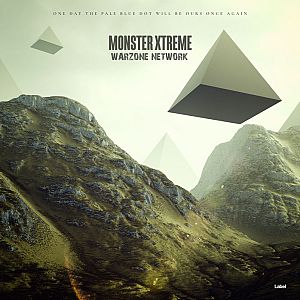 Pre Made Album Cover Tana a computer generated image of a mountain with a kite flying over it