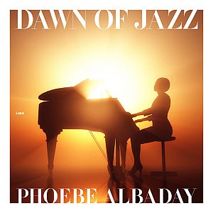 Pre Made Album Cover Raw Sienna a person sitting at a piano in front of the sun