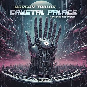 Pre Made Album Cover Bright Gray the cover of morgan taylor's crystal palace