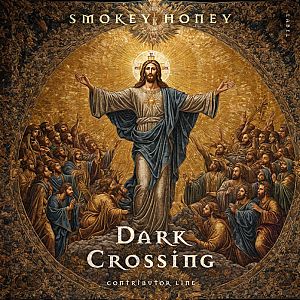 Pre Made Album Cover Iroko the cover of smokey honey's dark crossing album