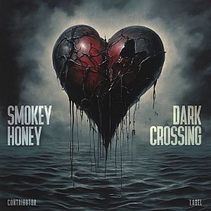 Pre Made Album Cover Outer Space smokey honey - dark crossing