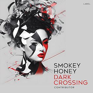 Pre Made Album Cover Silver smokey honey dark crossing