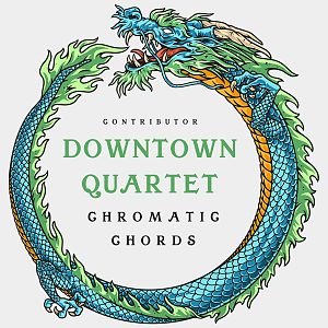 Pre Made Album Cover Stromboli dragon,  ouroboros,  album cover,  green scales