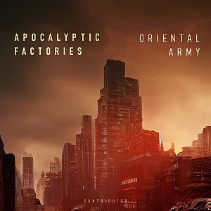 Pre Made Album Cover Pickled Bean dystopian,  cityscape,  apocalyptic,  skyline