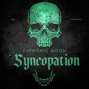 Pre Made Album Cover Cod Gray skull,  dark,  green,  glowing