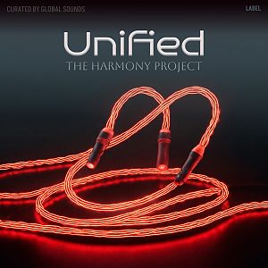 Pre Made Album Cover Thunder Glowing red LED wires coiled and twisted against a dark background.