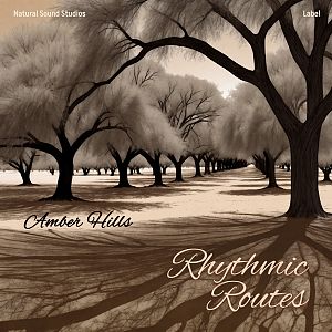 Pre Made Album Cover Tobacco Brown trees,  black-and-white,  sepia,  forest