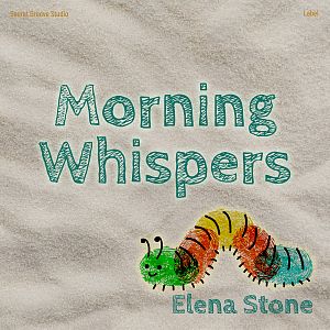 Pre Made Album Cover Tea Colorful illustration of a caterpillar below the text 