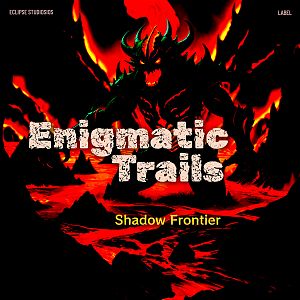 Pre Made Album Cover Night Rider Enigmatic,  trails,  shadow,  frontier