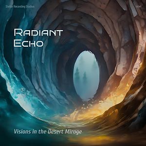 Pre Made Album Cover Outer Space radiant,  echo,  visions,  desert