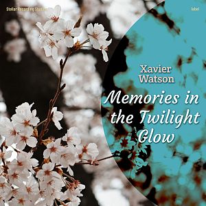 Pre Made Album Cover Cloud cherry blossoms,  memories,  twilight,  glow