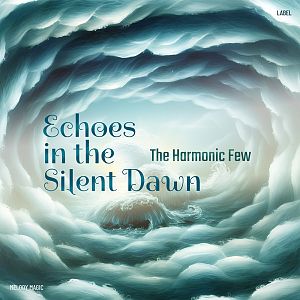 Pre Made Album Cover Jet Stream Echoes,  Silent Dawn,  Harmonic,  Few