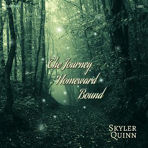 Pre Made Album Cover Timber Green A dimly lit forest path.