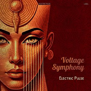 Pre Made Album Cover Mahogany voltage,  symphony,  electric,  pulse