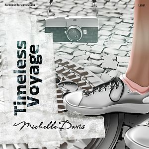 Pre Made Album Cover Quill Gray sneakers,  camera,  cobblestone,  street