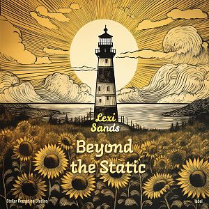 Pre Made Album Cover Zeus lighthouse,  sunflowers,  ocean,  waves